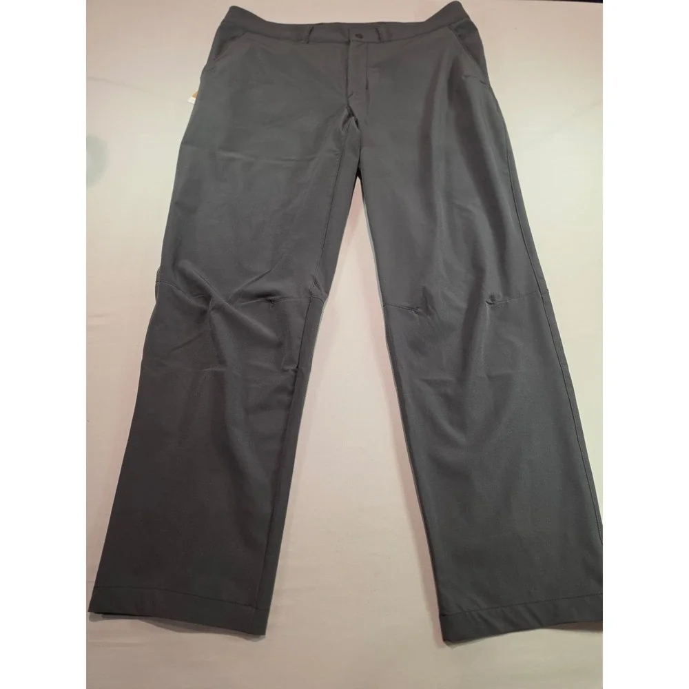 The North Face Mens FlashDry Hiking Pants Asphalt Grey 36x30 Stretch Outdoor